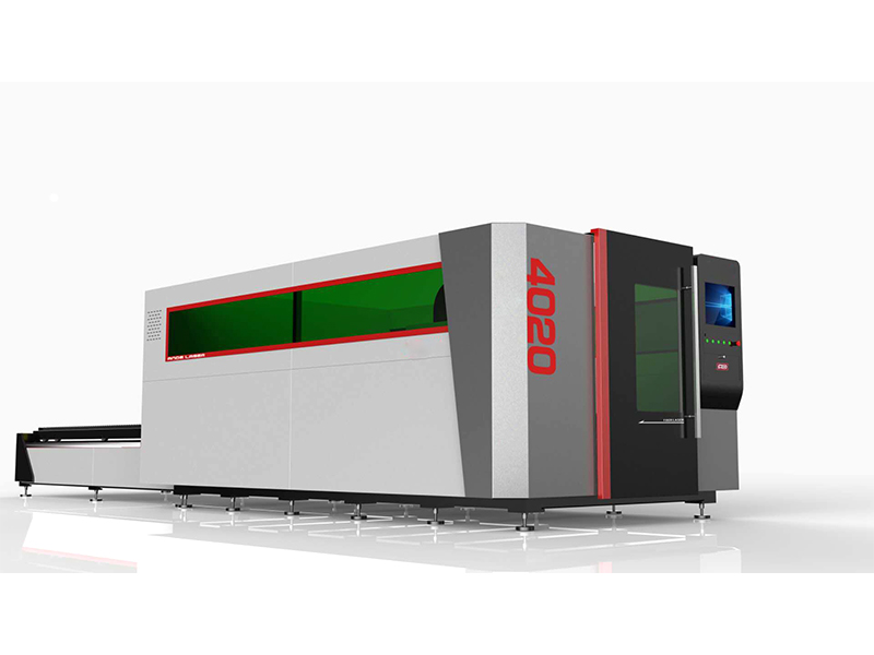 Cutting machine enclosed